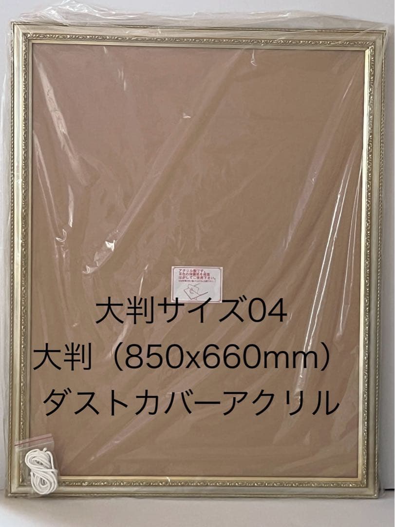 値下げ！選べるデザイン 選べる額縁 大判 850x660mm ダストカバー付