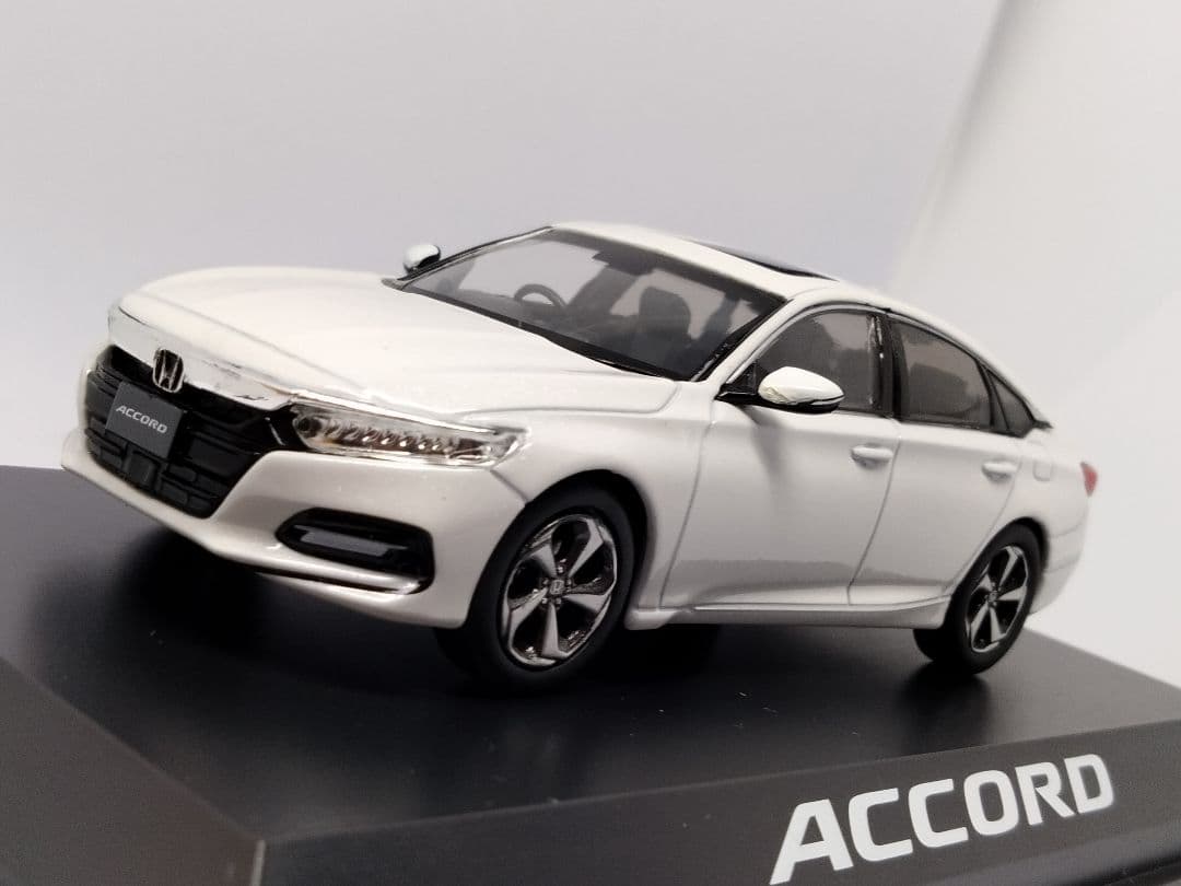 2台セット ホンダ アコード ミニカー カラーサンプル 色見本 1/43