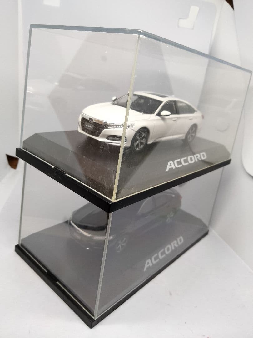 2台セット ホンダ アコード ミニカー カラーサンプル 色見本 1/43
