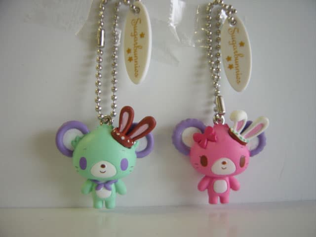 ♯Itm12DZシュガーバニーズなかよしフィギュアマスコット2全6種