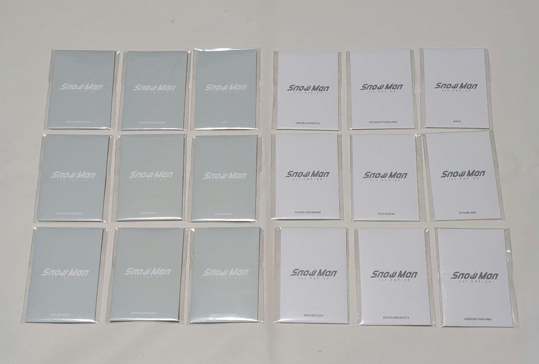 匿名配送 Man 韓国 1st ポップアップ フォトカードパック　全員分