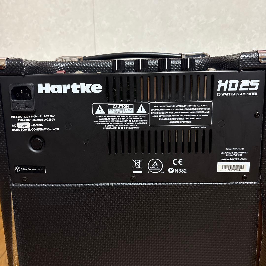 #Hartke HD25 ベース用アンプ