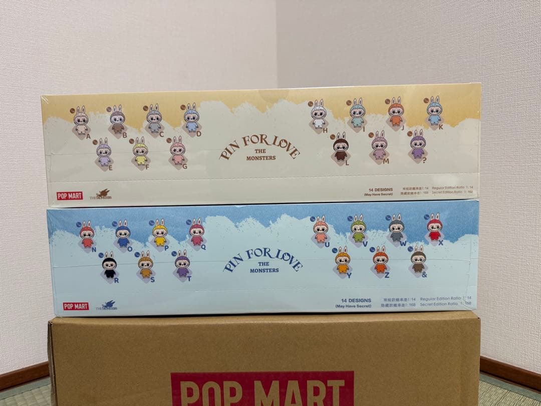 ★新品未開封★ラブブ　THE MONSTER PIN FOR LOVE アソート