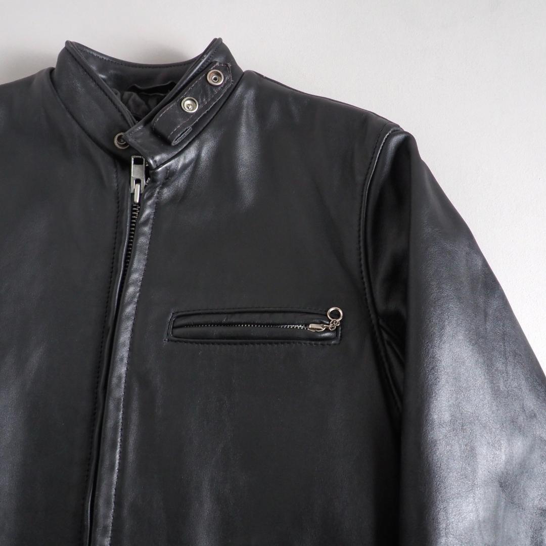 Schott　ショット641　size36　シングルライダース　ライナー付き