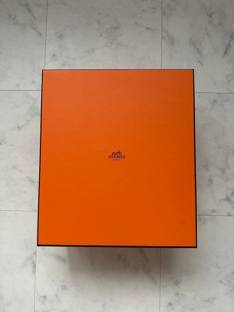 HERMES オレンジボックス　空箱　バーキン25