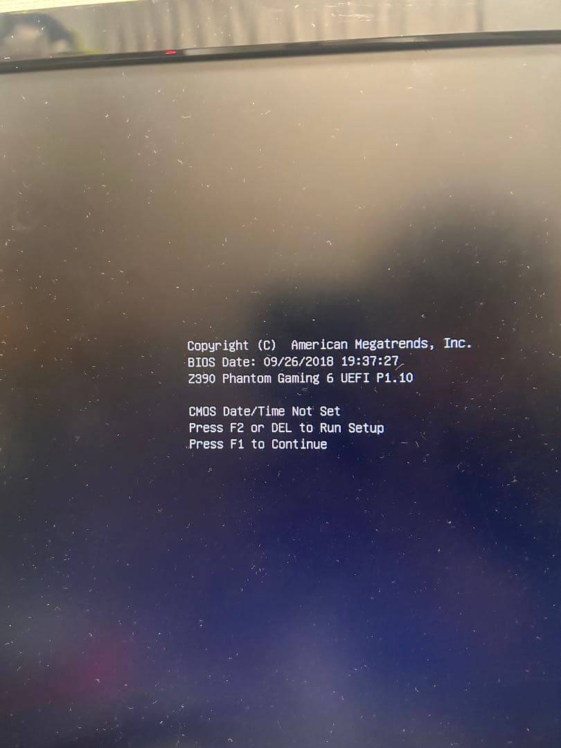 Z390 Phantom Gaming 6 動作確認済み ピン折れあり