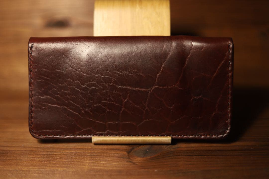 イタリアンレザーCOMIPEL社 ホースバット　トラッカーウォレット　即納OK‼️