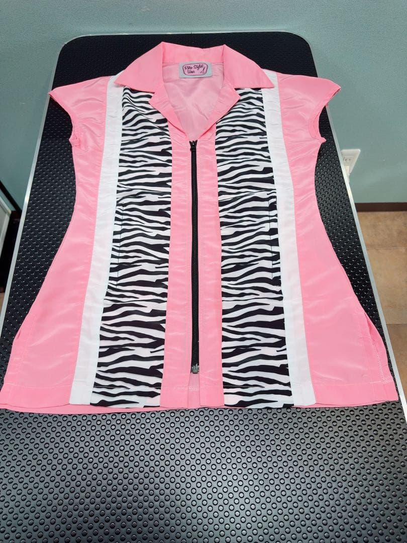 トリマーエプロン、レトロガール、スクラブ