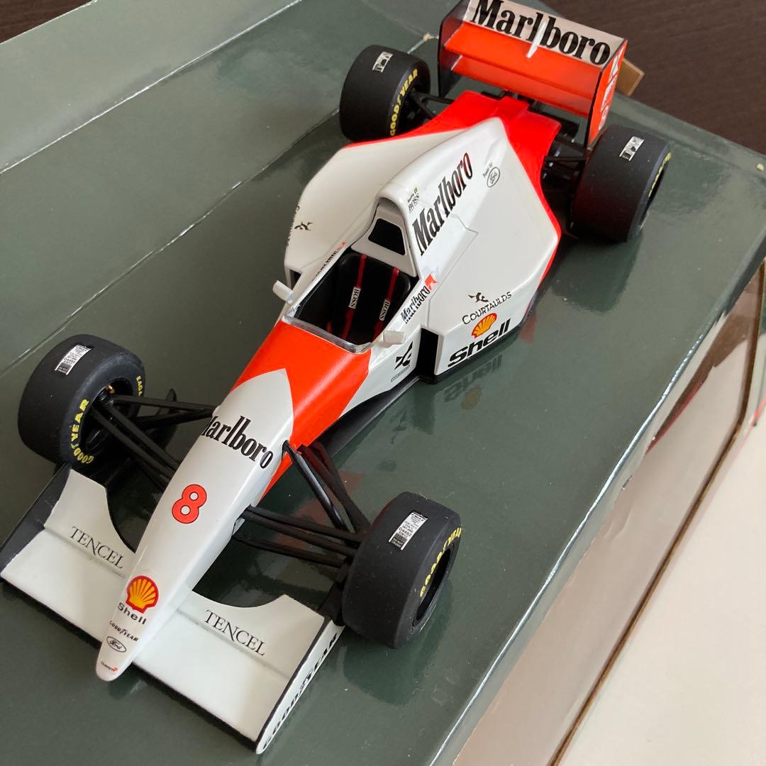 ミニカー McLaren Marlboro MP4/8 FORD HB D7 1/18
