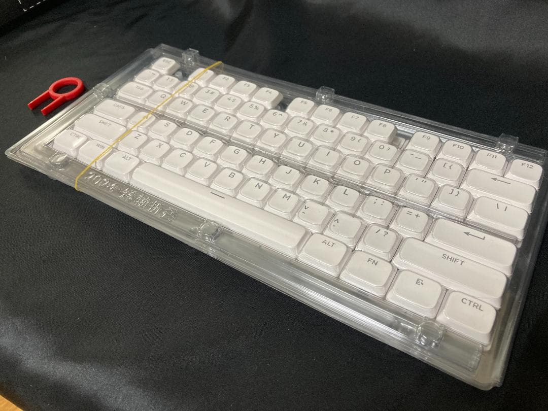 白キー付き ロジクール MX MECHANICAL MINI キーボード 赤軸