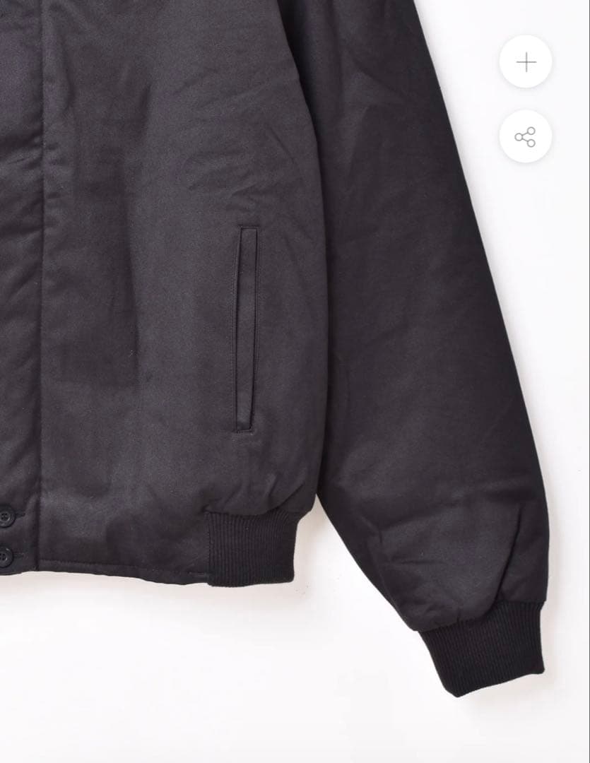 新品未使用　ダービージャケット　ブラック×ゴールド　L