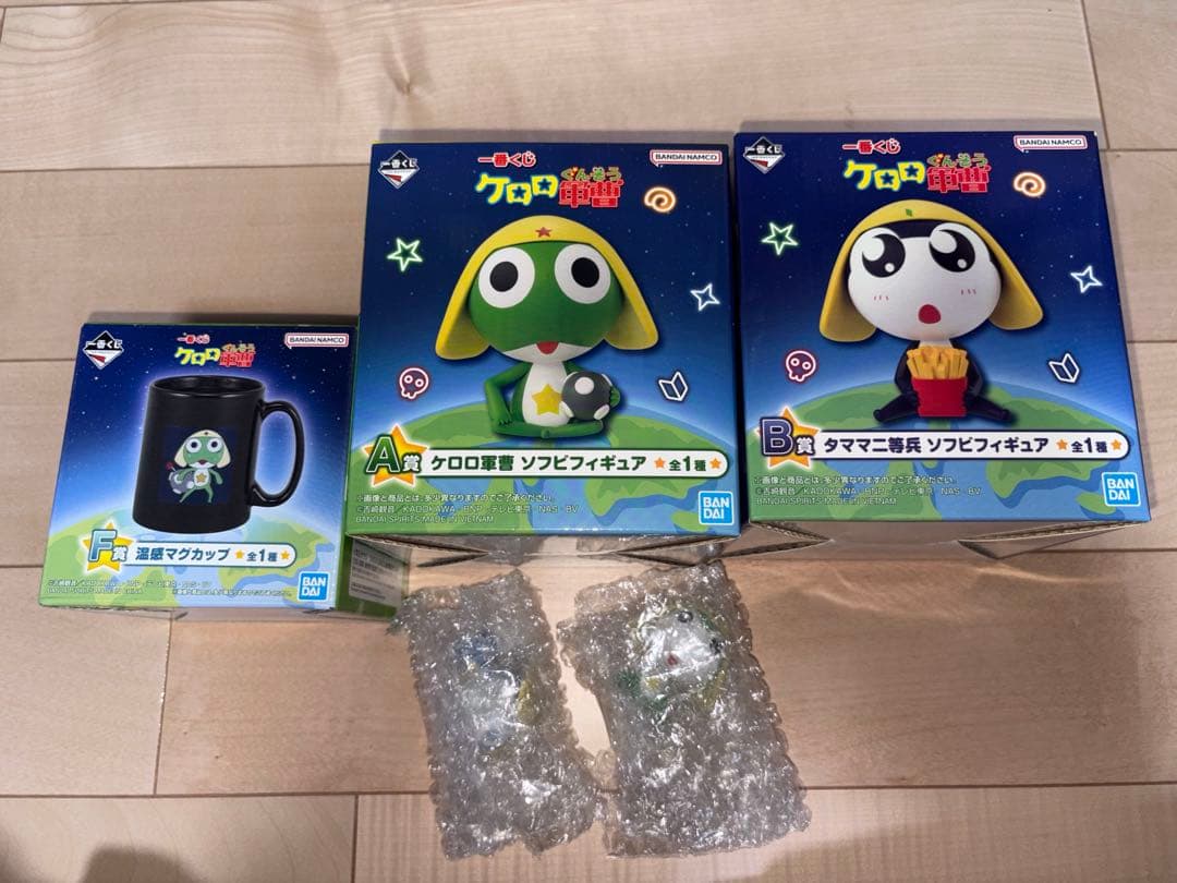 ケロロ軍曹 一番くじ　フィギュア　マグカップ