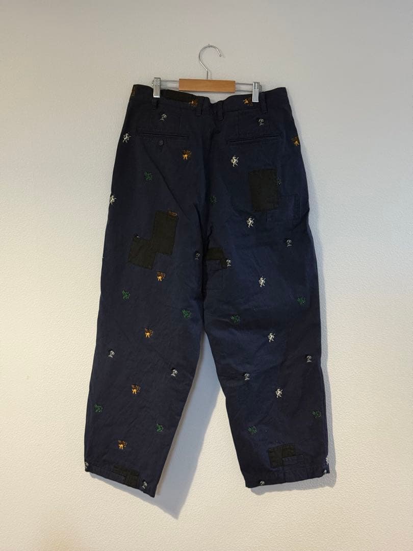 ビームスプラス パレススケート TROUSERS NAVY Lサイズ