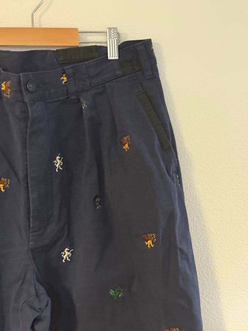 ビームスプラス パレススケート TROUSERS NAVY Lサイズ