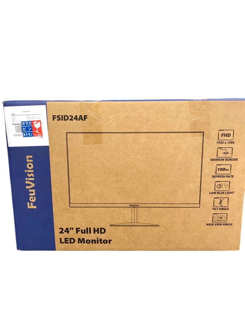 【開封済・未使用】feuvision ゲーミングモニター 24インチ フルHD