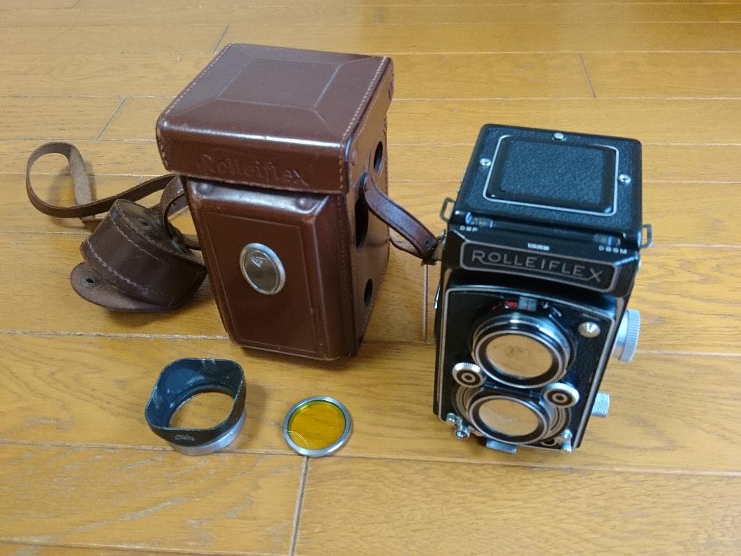 ドイツ製　ローライフレックス　テッサー