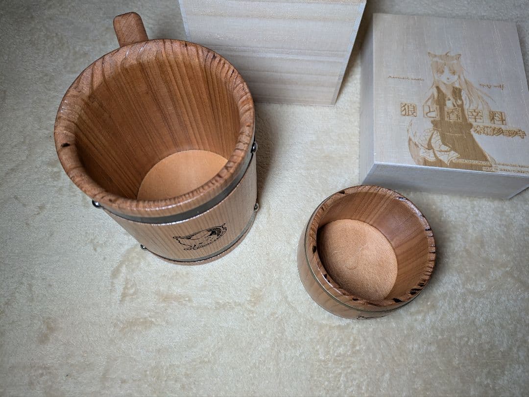 狼と香辛料　木樽ジョッキ