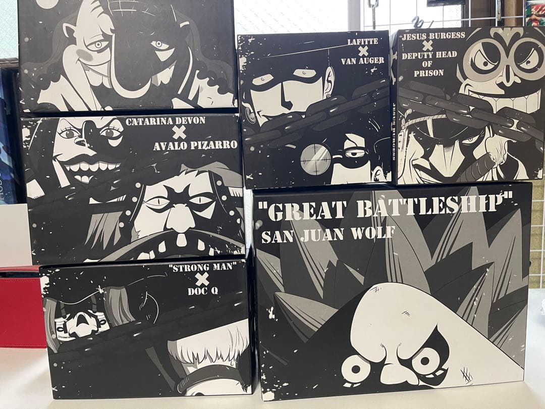 ワンピース　ワーコレG5スタジオ　黒ひげ海賊団