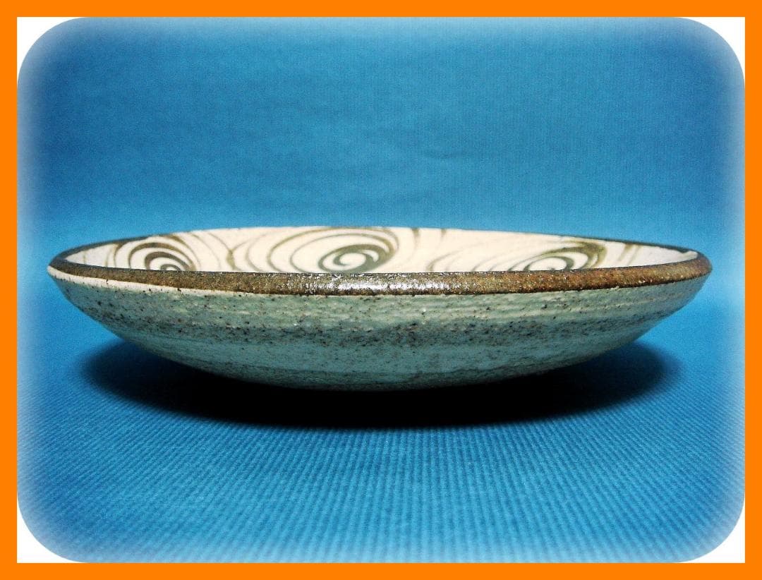 604『椿絵 馬の目皿』　/骨董品 古美術 アンティーク 古玩