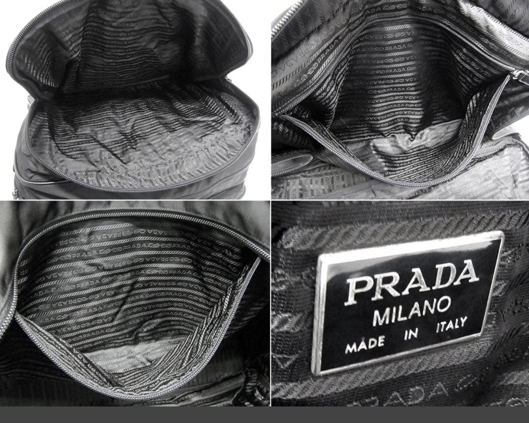 イガリ【美品】PRADA V58 ナイロンボストンバック