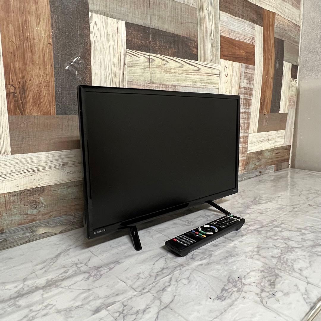 即日受渡❣️全国送料込2年前購入オリオン22型液晶テレビWチューナー外付HDD録画