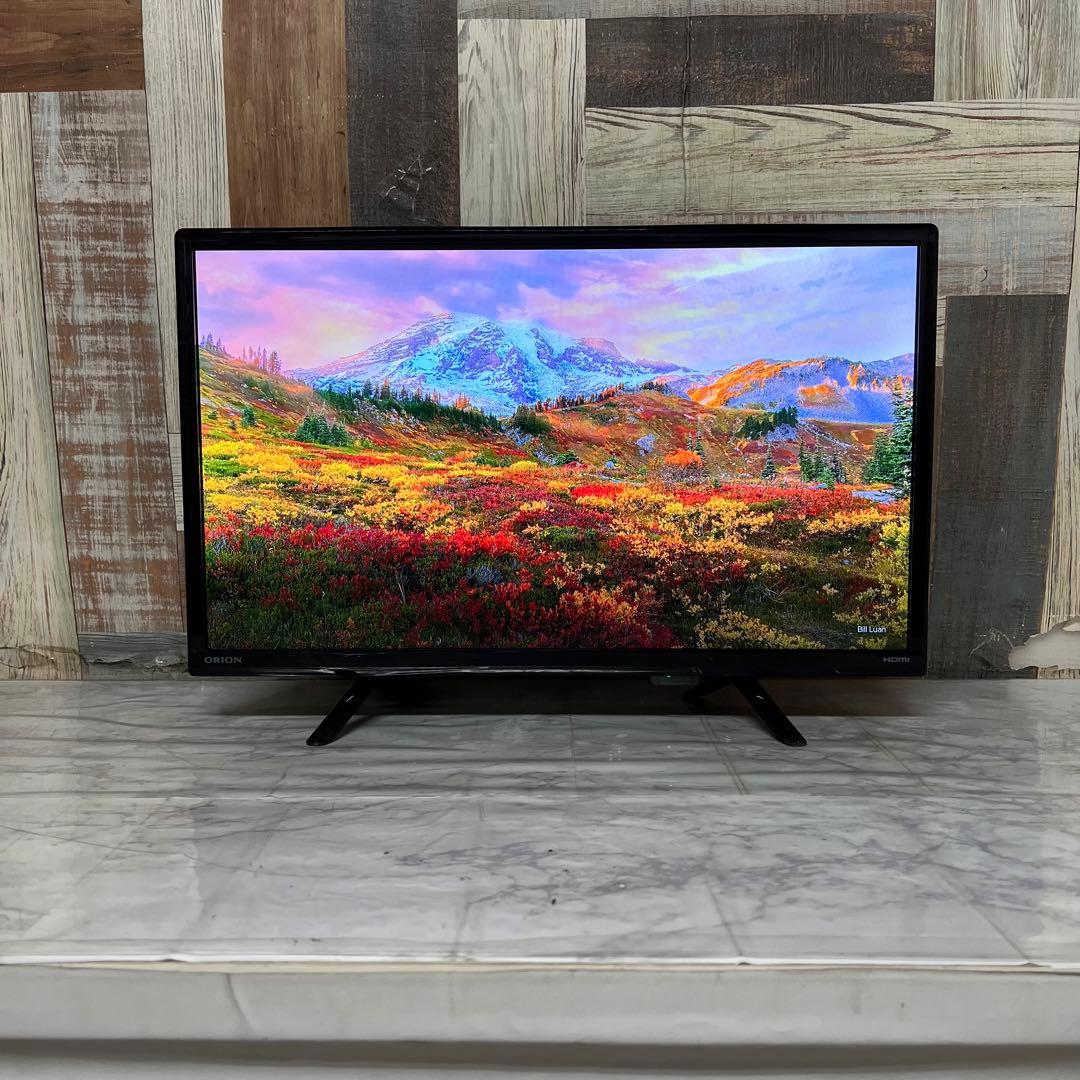 即日受渡❣️全国送料込2年前購入オリオン22型液晶テレビWチューナー外付HDD録画