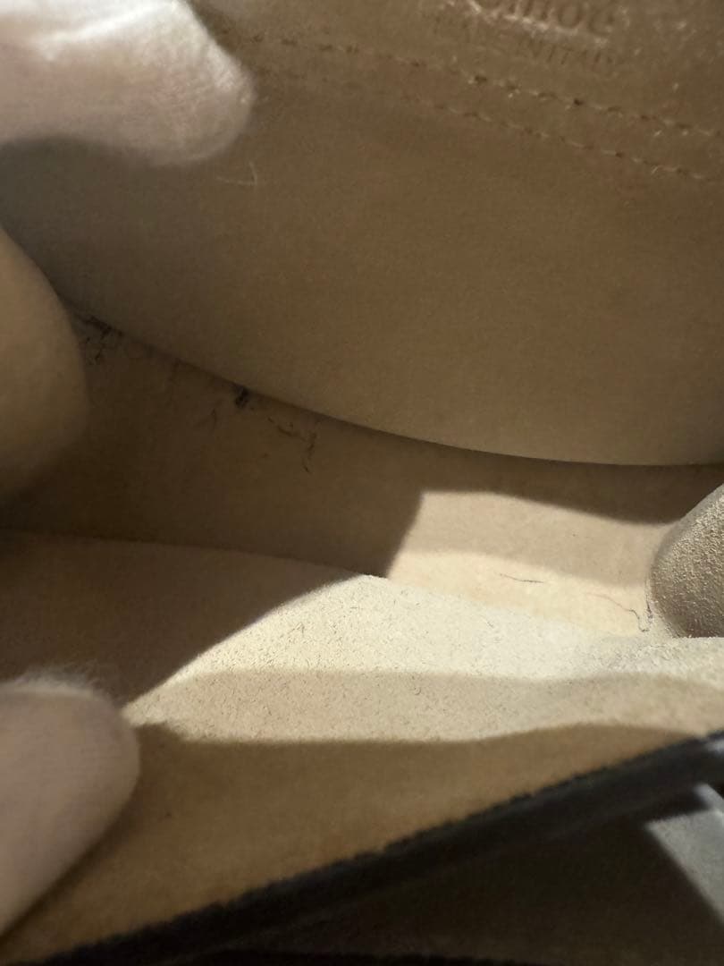 Chloe クロエ　hadson ハドソン スエード ショルダーバッグ