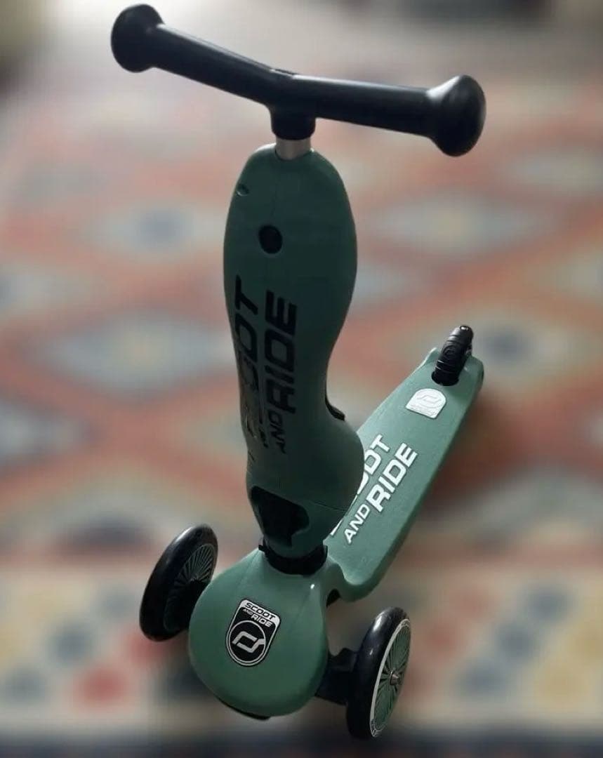 スクートアンドライド ハイウェイキック1 スチール 室内使用 美品