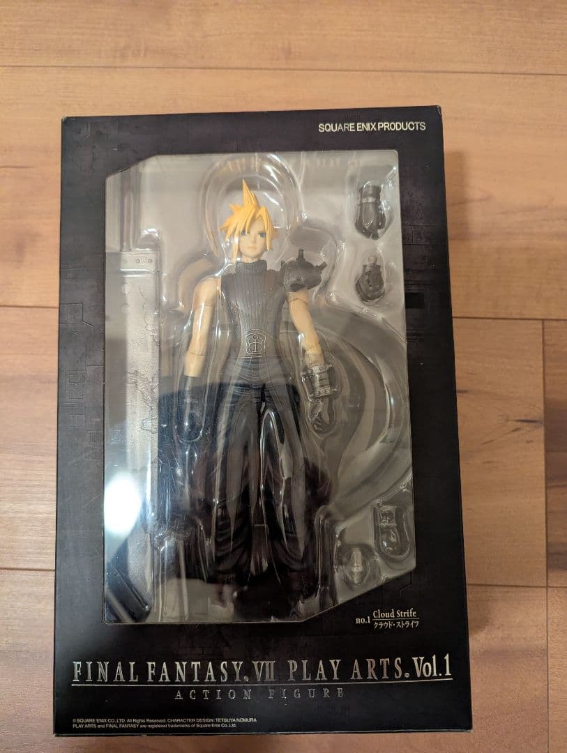 FF7 VII PLAY ARTS Vol.1 フィギュア クラウド ティファ