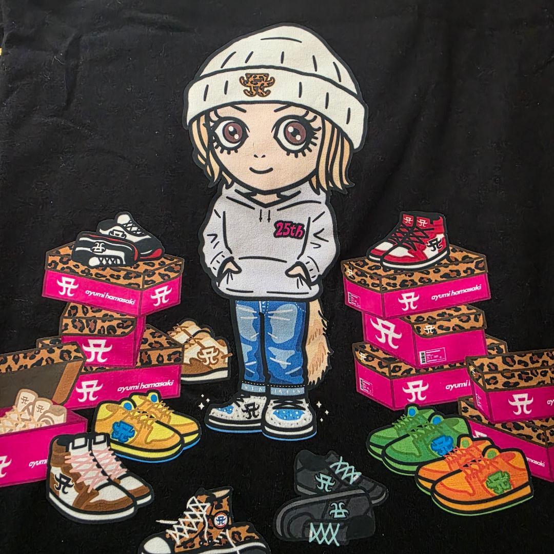 浜崎あゆみ グッズ 25周年 ツアーTシャツ XXL