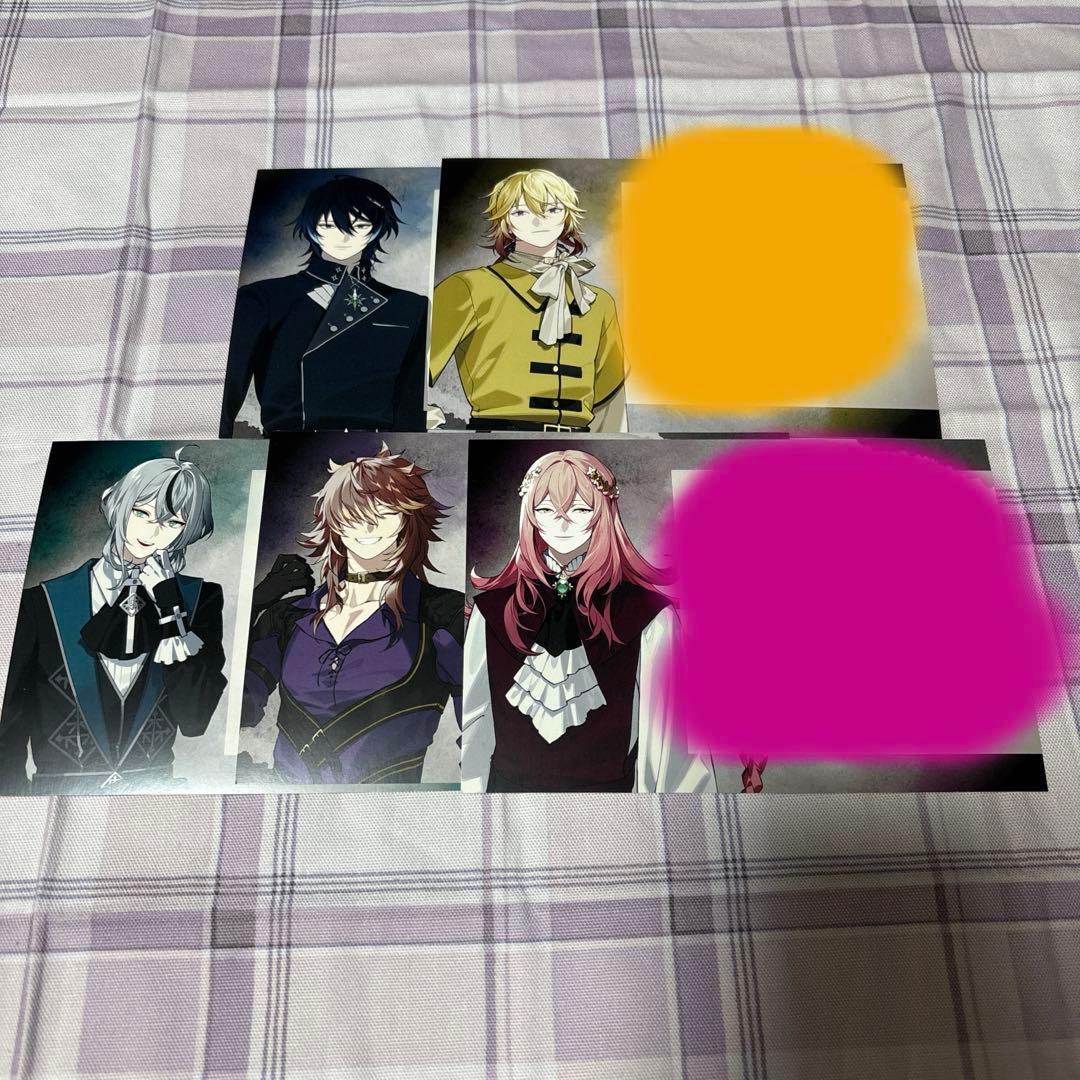 OVER REQUIEMZ 特典メッセージカード、SSペーパーセット