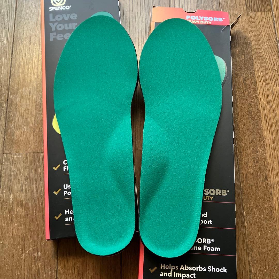 【新品・未使用】スペンコ　インソール ♯ 4 (27.0-28.5cm)✖️2
