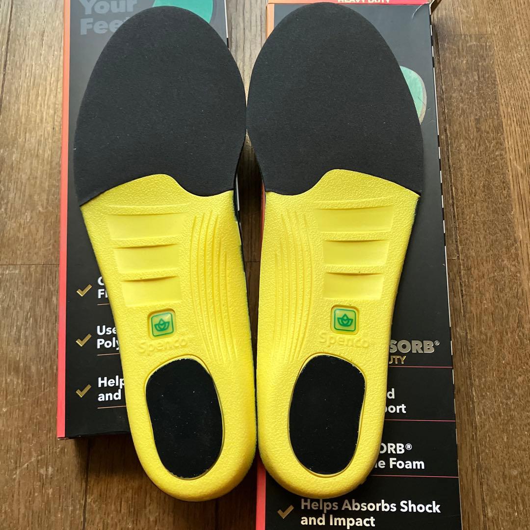 【新品・未使用】スペンコ　インソール ♯ 4 (27.0-28.5cm)✖️2