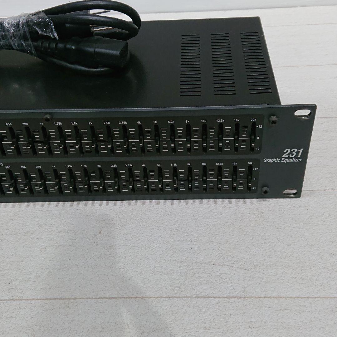 （ワケあり）DBX 231 graphic equalizer イコライザー