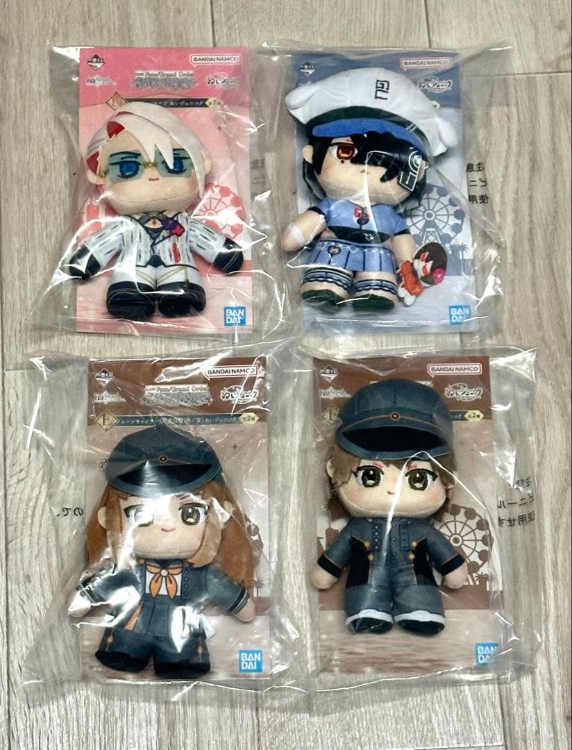 一番くじ フェイトグランドオーダー D賞 E賞 F賞 ぬいジェニック コンプ