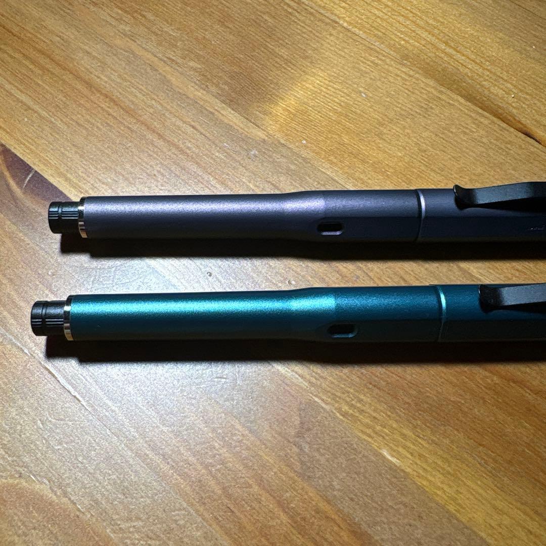 ✨クルトガダイブ 2本セット【オーロラパープル & デンスグリーン】✨野原工芸