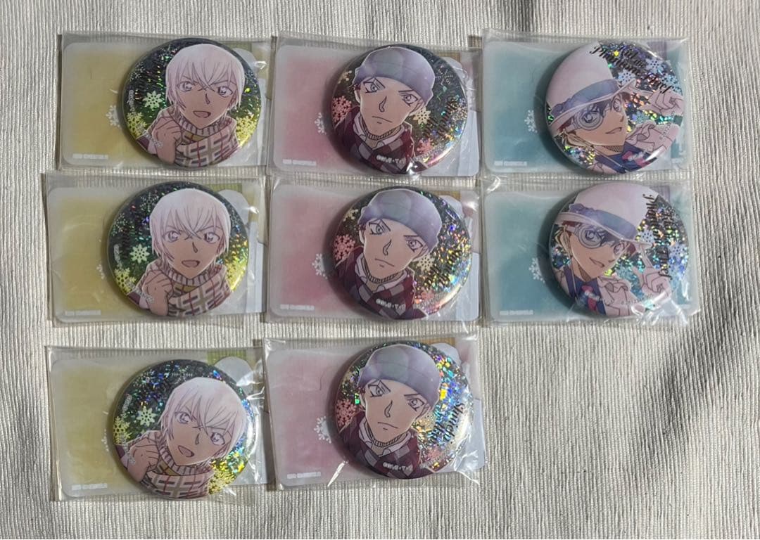 名探偵コナン 彩光キラキラ缶バッジコレクション vol.2