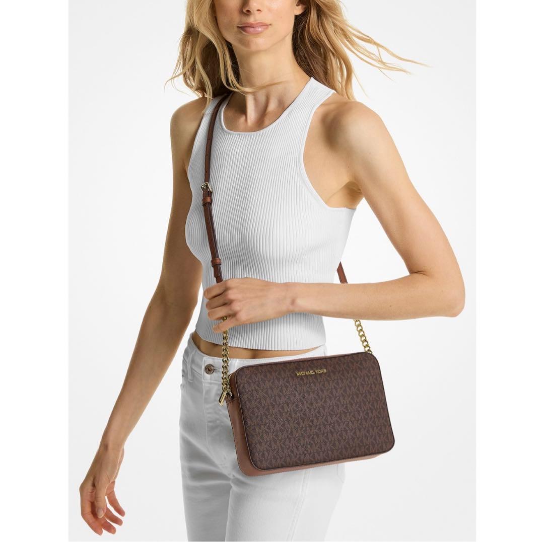 【値下げ】MICHAEL KORS MKロゴショルダーバッグ