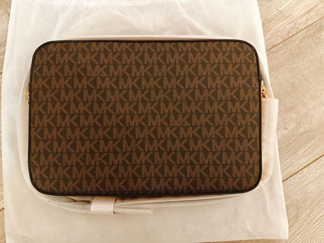 【値下げ】MICHAEL KORS MKロゴショルダーバッグ