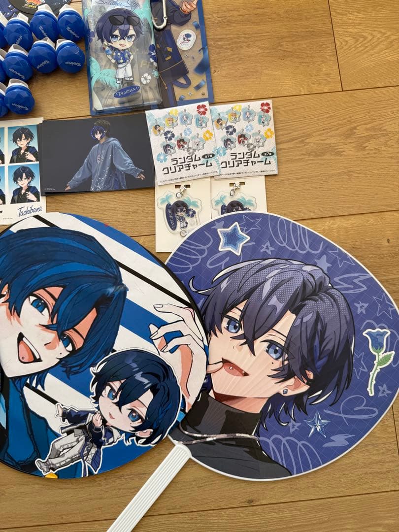 スニーカーステップ たちばな グッズ大量まとめ売り 缶バッジ うちわ アクキー