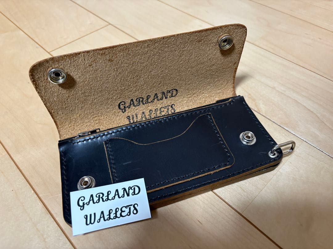 garland Wallets 姫路レザー　グラスゴー　トラッカーウォレット