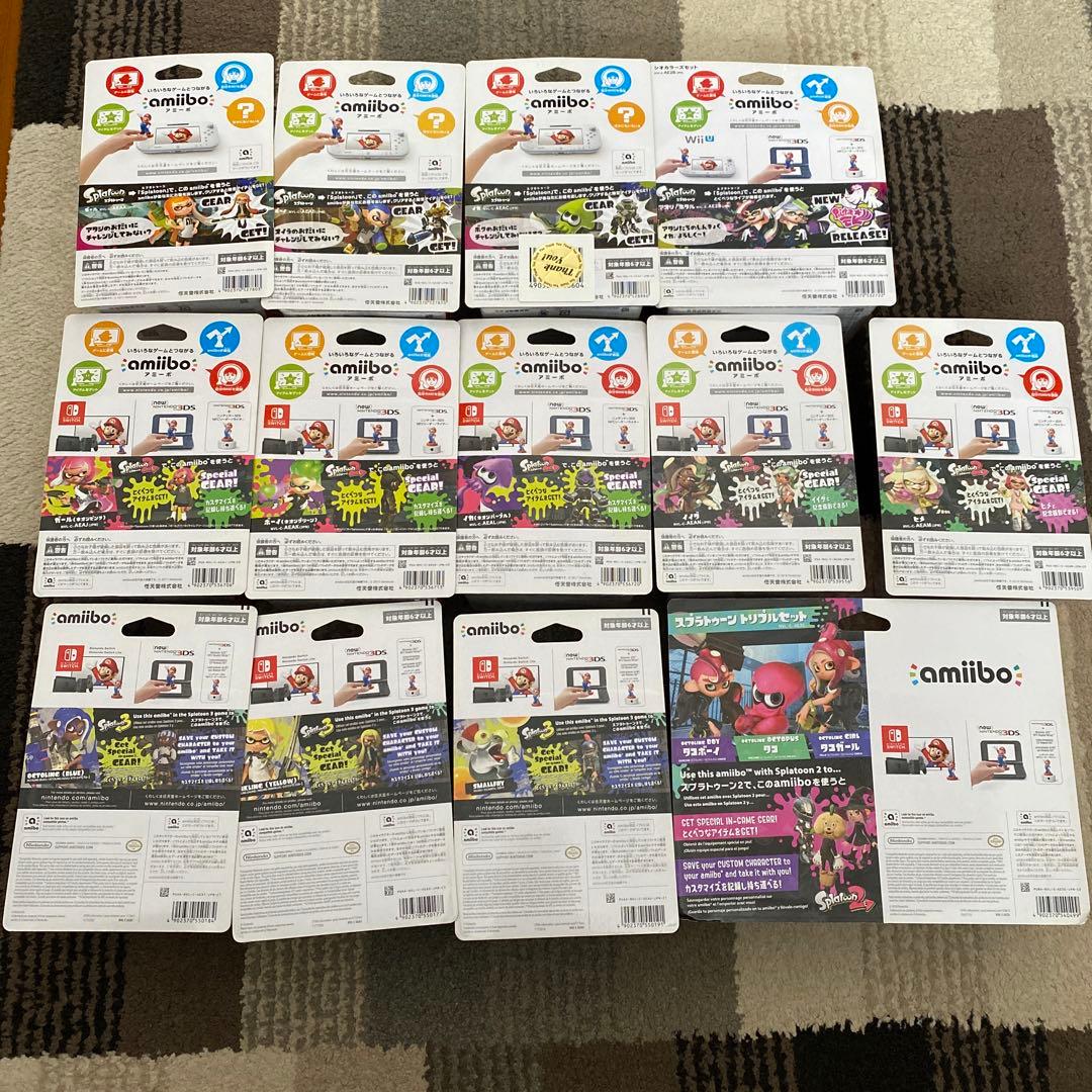 スプラトゥーン amiibo まとめ 売り