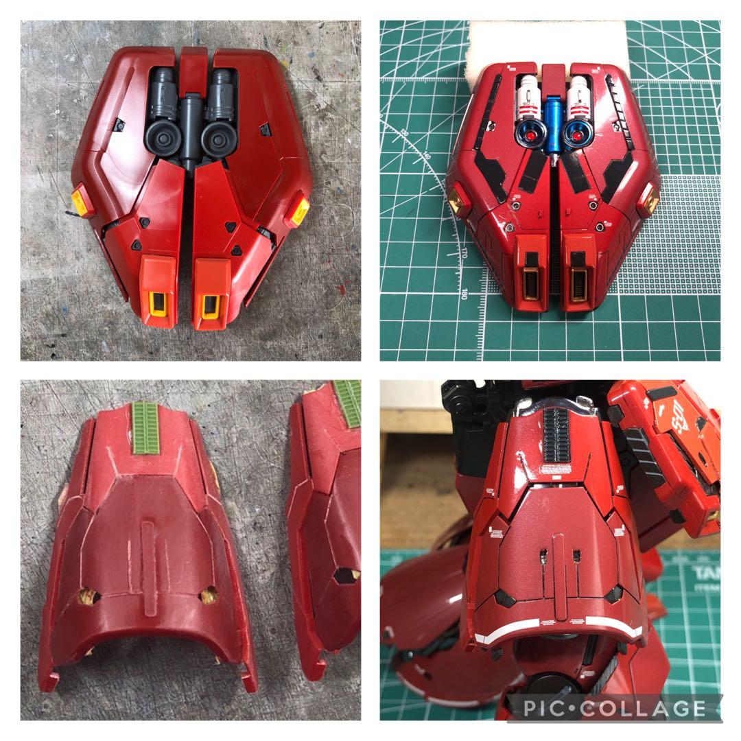 バンダイ　1/100MG サザビーVer.Ka 完成品　改造模型