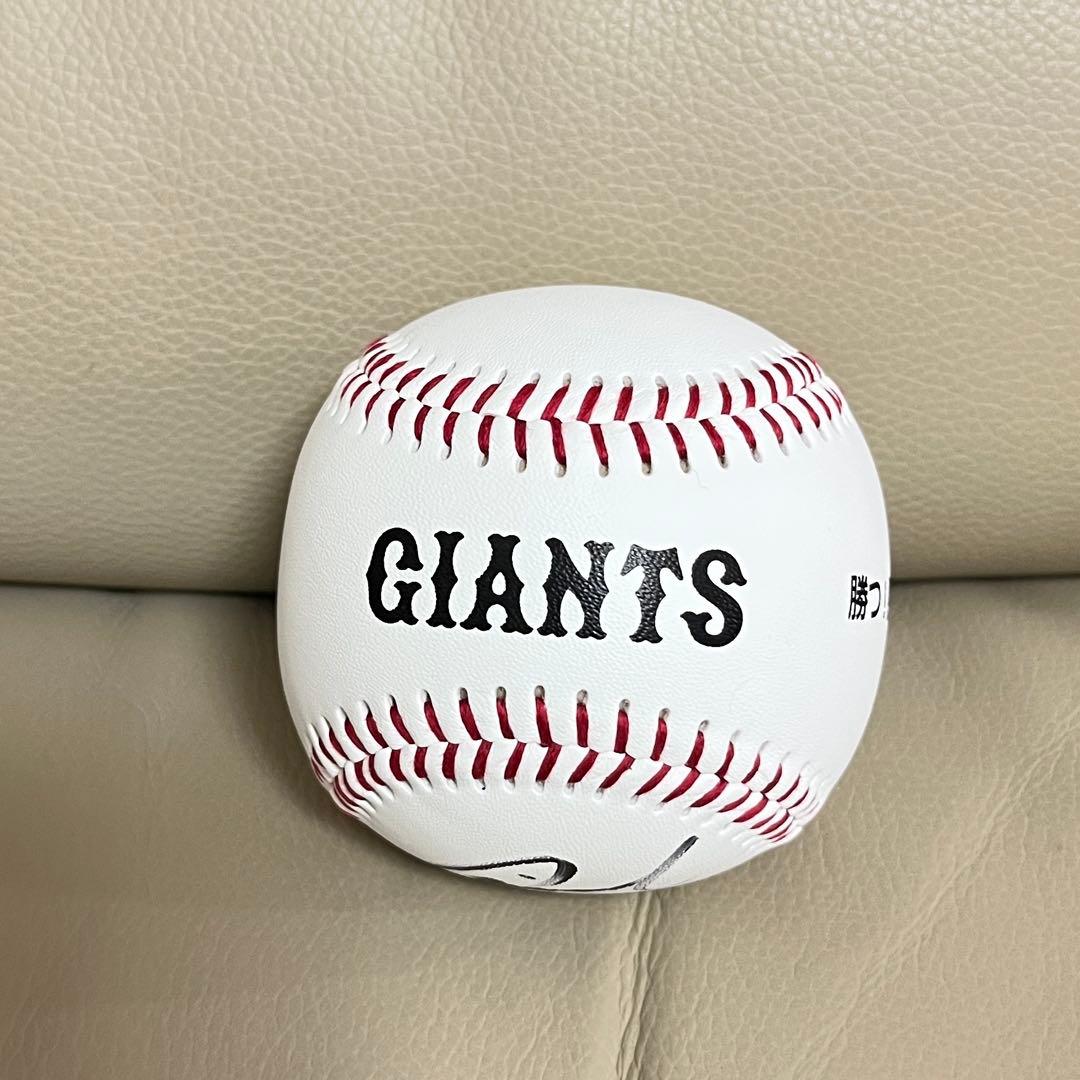 巨人　ジャイアンツ　リチャード選手　サインボール　投げ入れ　投げ込み　直筆　52