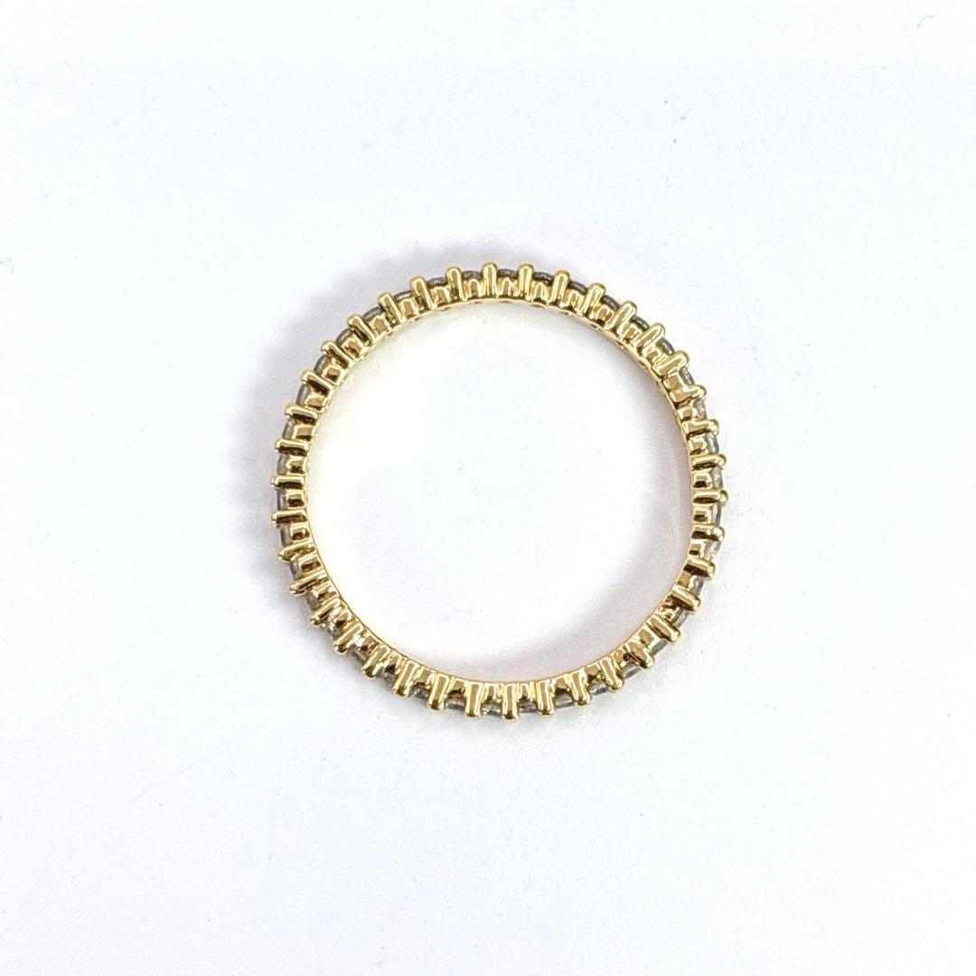 極美品　SWAROVSKI　スワロフスキー　リング　指輪　13号　ゴールド