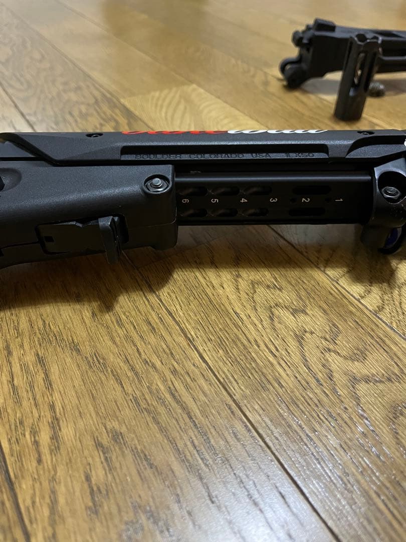 電動トイガン ブラック 調整可能m4ストック付き　クリスベクター　美品