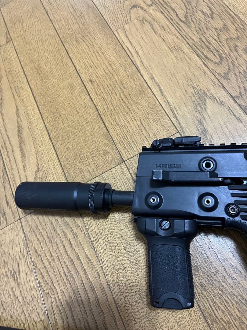 電動トイガン ブラック 調整可能m4ストック付き　クリスベクター　美品