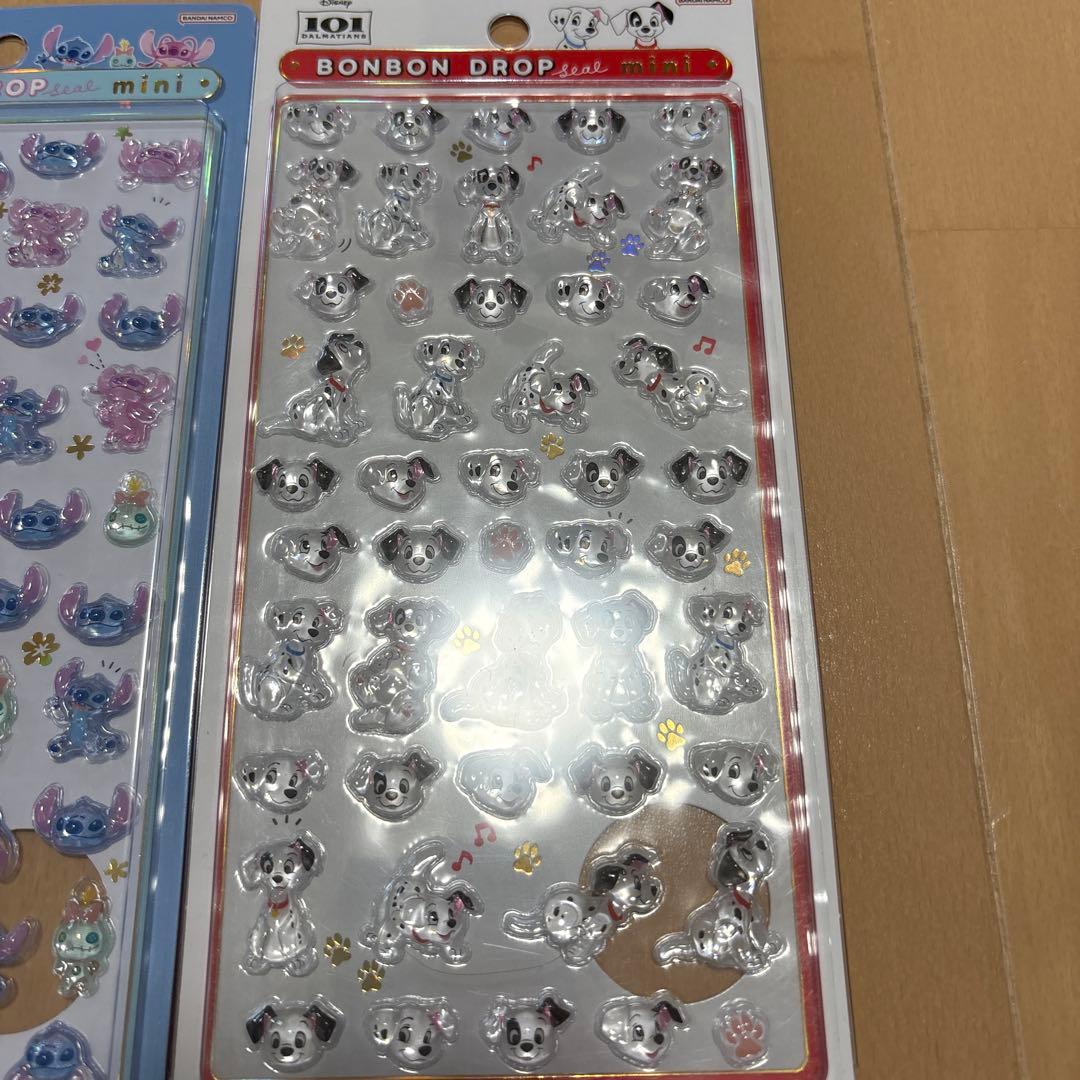 新品　正規品　ボンボンドロップシール　ミニ　ディズニー　色々　7種