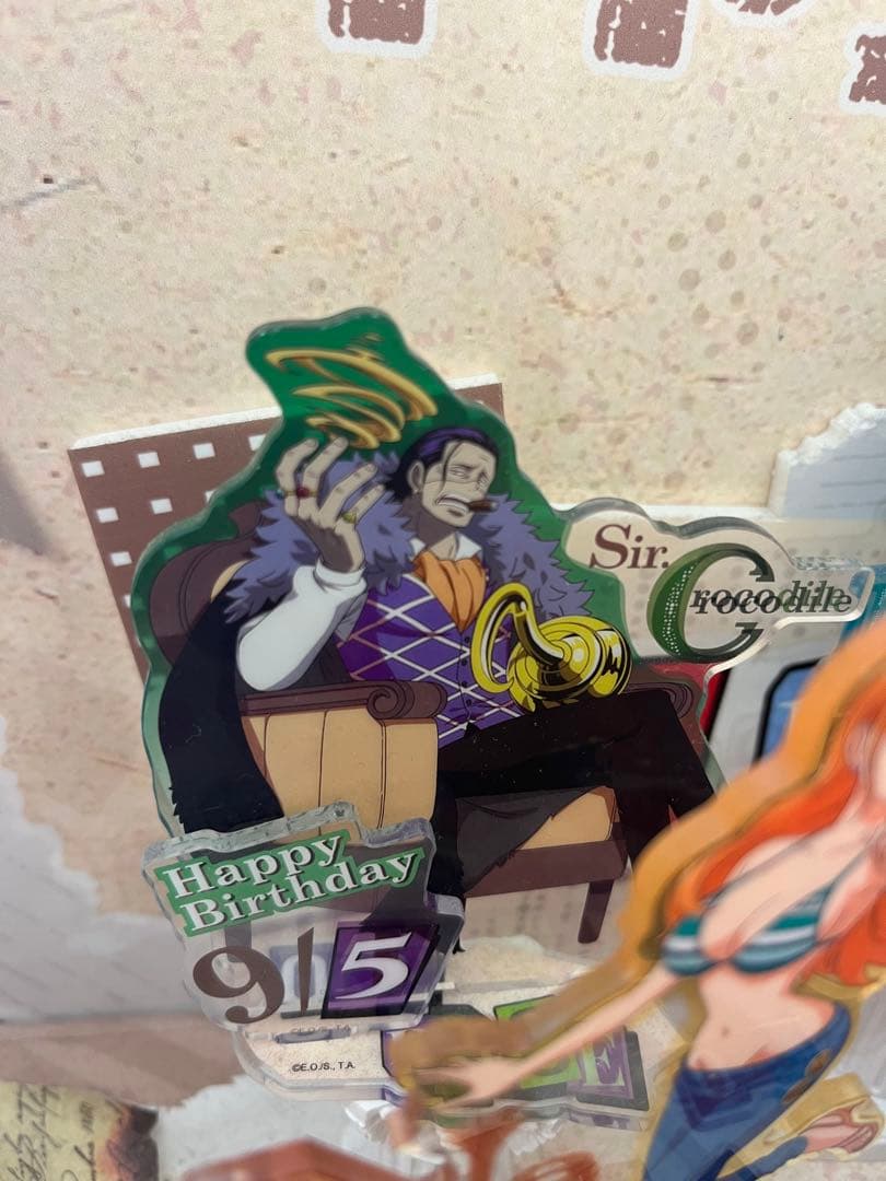 ニ*ウ様 麦わらストア 中国 アクリルスタンド クロコダイル