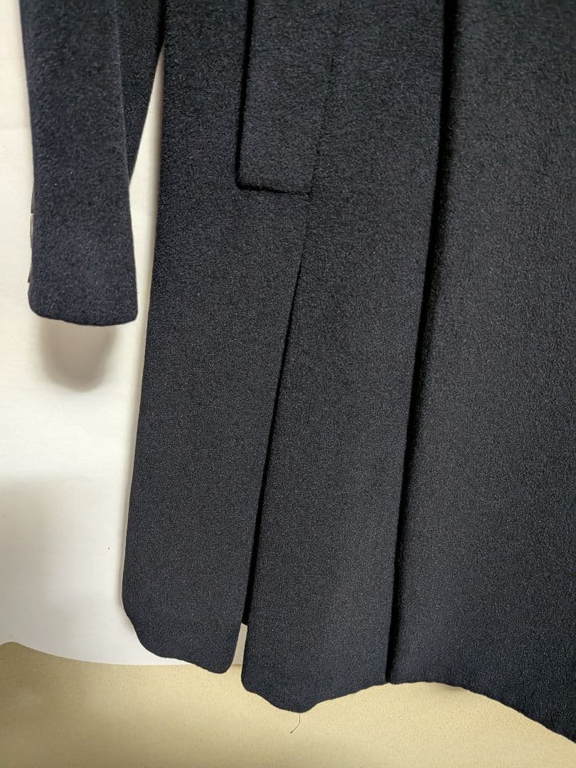 ジャンポールゴルチエ ダブルブレスト ロングコート ブラック